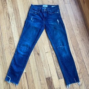 Frame Denim Le Skinny de Jeanne (sz24)